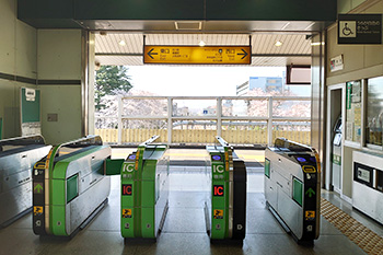 JR「北八王子駅」西口の写真